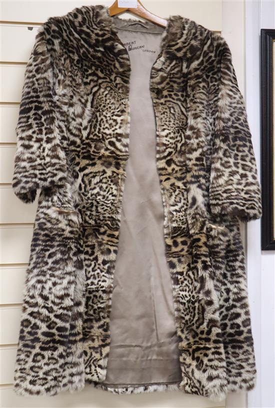 A Lynx fur coat
